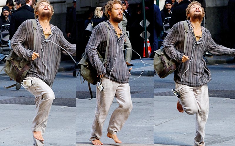 Game of Thrones’ star Finn Jone’s Ironfist is at his dishevelled best!