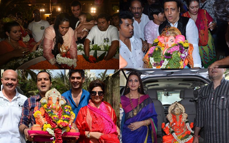 VIDEO: Bollywood Bids Farewell To Lord Ganesha!