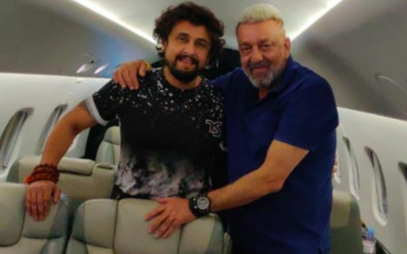 Sonu Nigam Travels To Dubai With Cancer Survivor Sanjay Dutt; Singer Says: 'A Bliss To See Him Shining' – See Pics