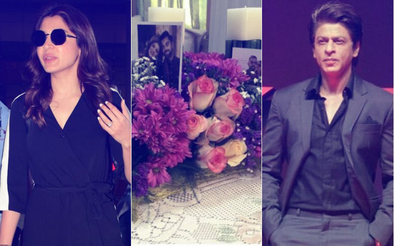 Anushka Sharma Back To Work, Shah Rukh Khan Welcomes Her With Flowers