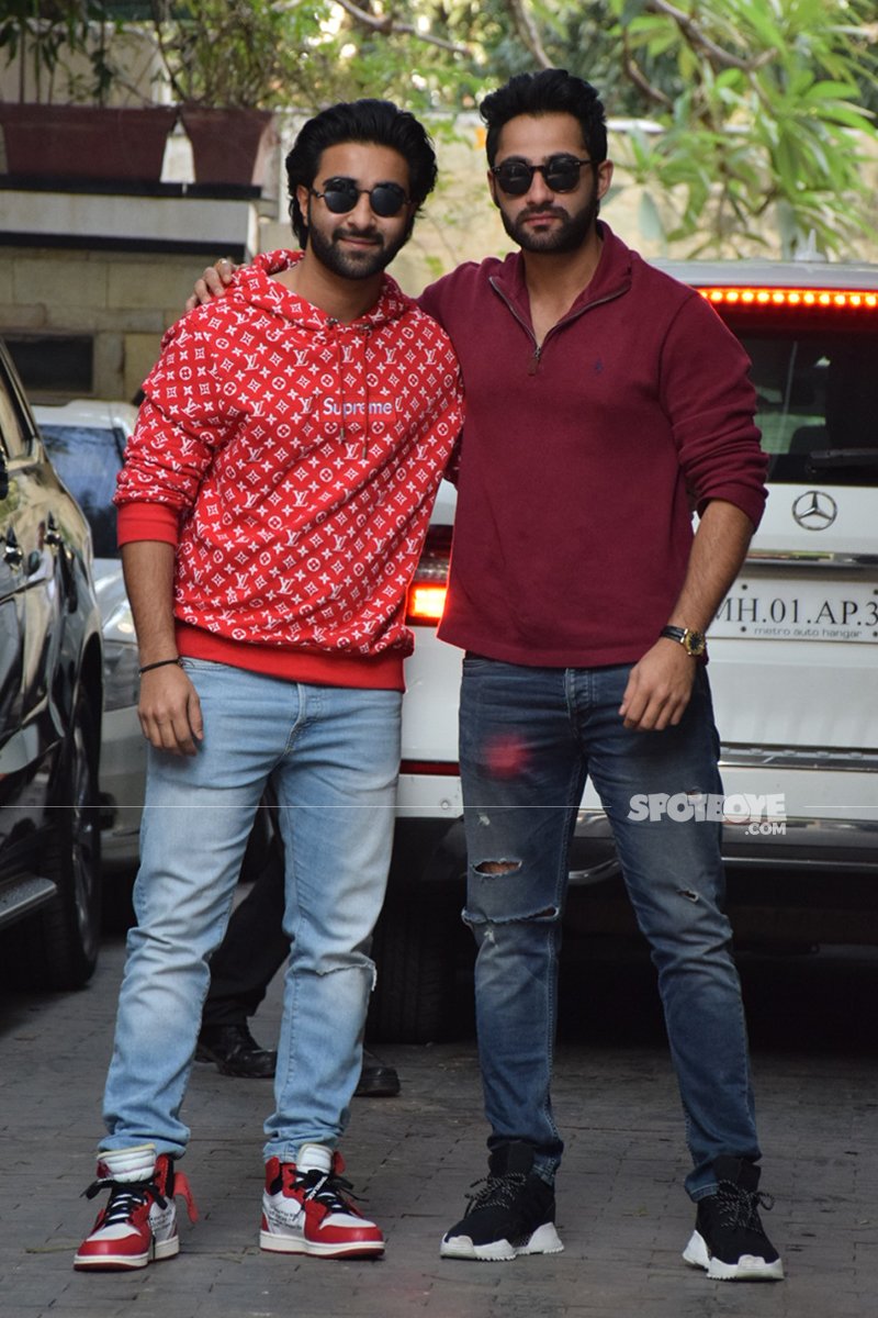 aadar jain with his cousin