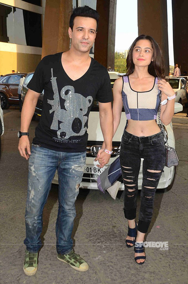 aamir ali and sanjeeda shaikh at justin bieber purpose world tour