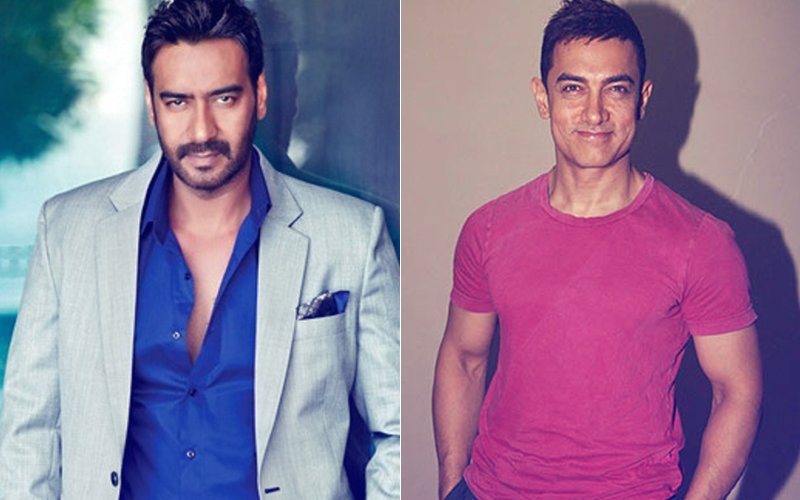 PIC: Why Were Ajay Devgn & Aamir Khan Spotted Together This Afternoon?