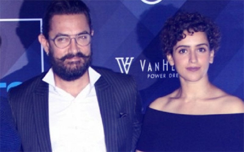 Aamir Khan Dances to Dangal Girl Sanya Malhotra’s Tunes