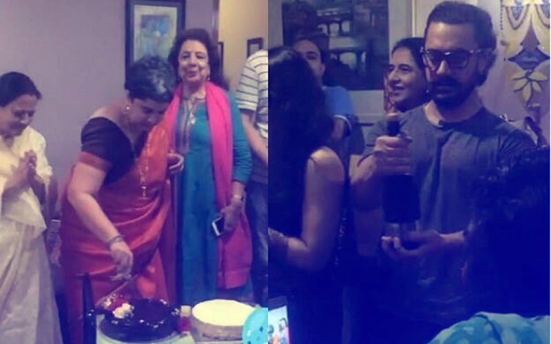 Aamir Khan Attends Ex-Wife Reena Dutta’s 50th Birthday Bash