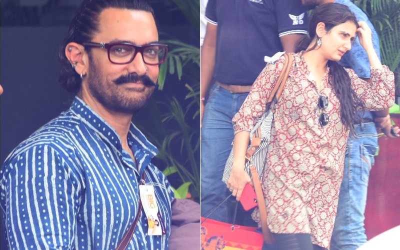 फिल्म 'ठग्स ऑफ हिंदोस्तान' की शूटिंग खत्म करके मुंबई लौटे आमिर और फातिमा