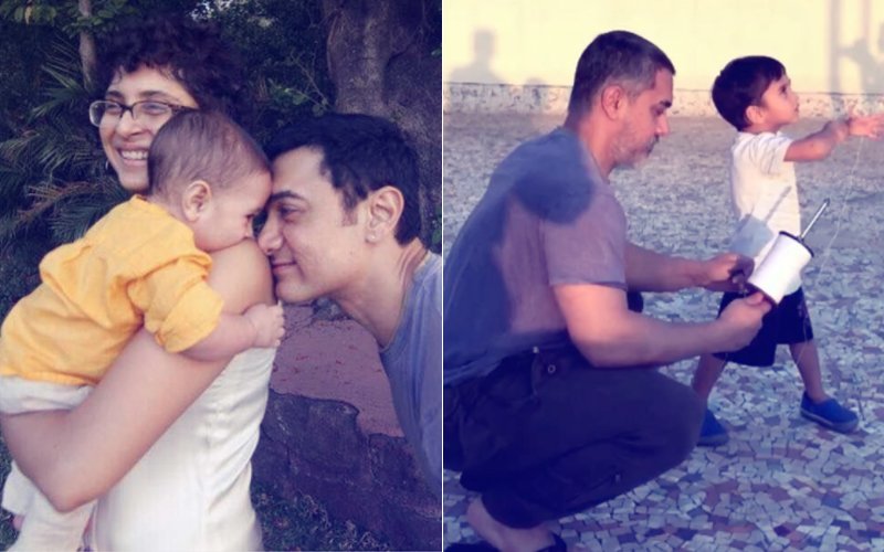 Aamir Khan Shares A Super Dad Moment With Son Azad