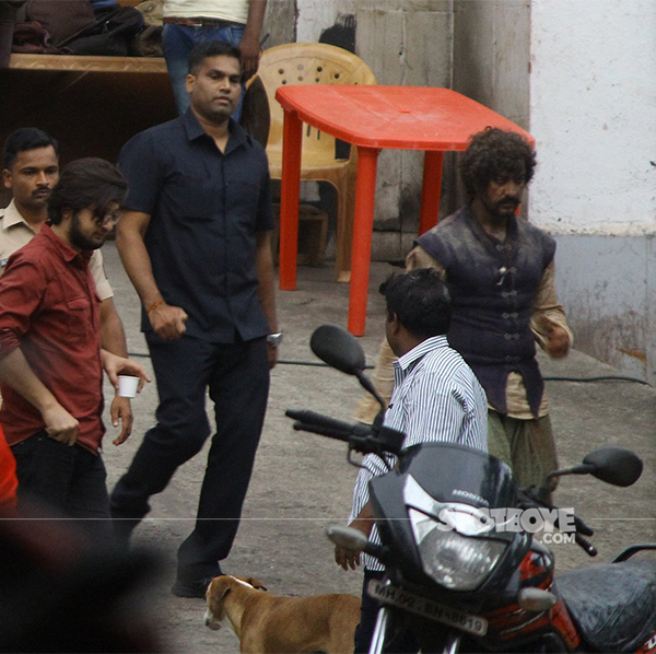 aamir khan on the sets of thugs of hindostan