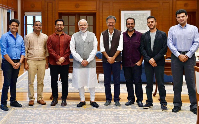 Aamir Khan, Rajkumar Hirani, Aanand L Rai, Siddharth Roy Kapur Meet Prime Minister, Narendra Modi