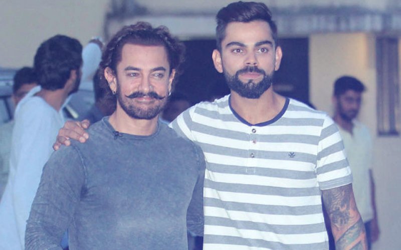 WATCH: Virat Kohli Steals The Show From Aamir Khan With His Moves