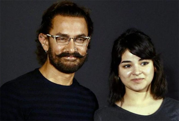 aamir khan with zaira wasim