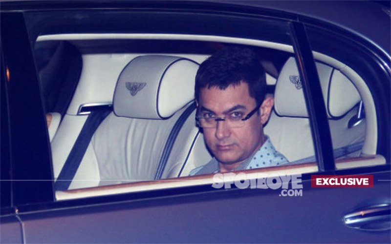 SHOCKING! Aamir Khan’s Driver Almost Dozed Off While Driving His Master To Sanjay Dutt’s Bash