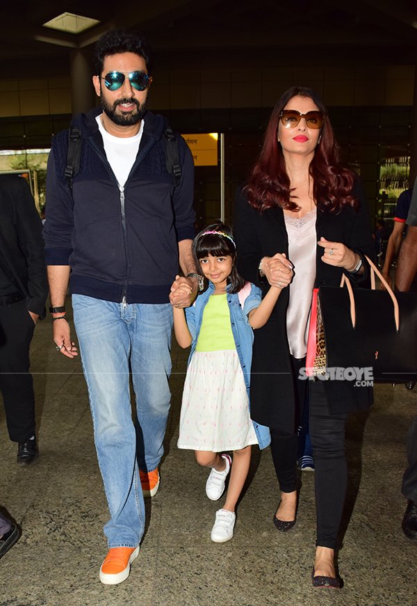 abhishek bacchan aishwarya rai and aaradhya