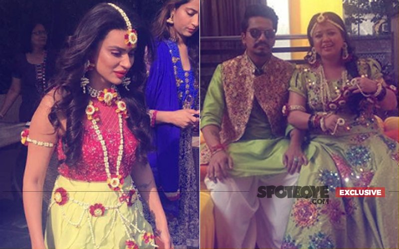 Bharti Singh & Aashka Goradia GLOW Like Perfect Brides On Their Mehendi Ceremonies