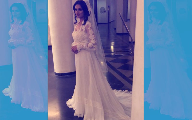 Aashka Goradia Looks Like A Dream In Her Wedding Gown