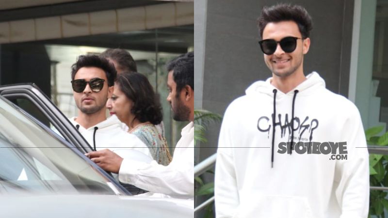 Arpita Khan Blessed With A Baby Girl: Daddy Aayush Sharma Beams With Joy As He Is Spotted Outside The Hospital
