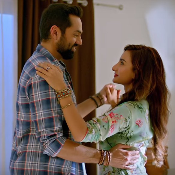 abhay deol with patralekha in nanu ki janu