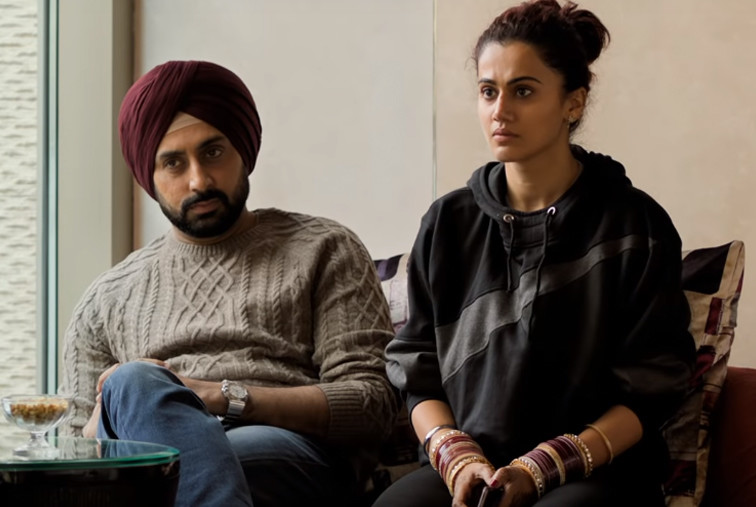 abhishek bachchan and taapsee pannu in manmarziyaan