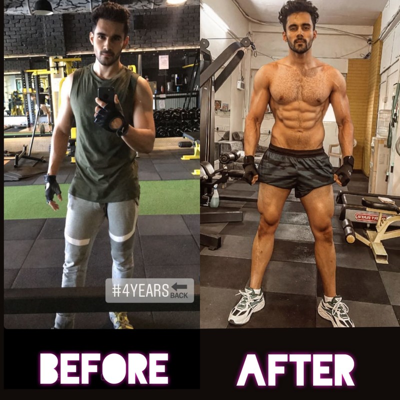 Abhishek Bajaj Shares Shocking Body Transformation Pictures From Four