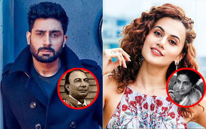 Abhishek Bachchan-Taapsee Pannu Will Live Sahir Ludhianvi And Amrita Pritam's Unrequited Love Story On Celluloid?