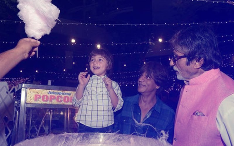 When Shah Rukh Khan & Amitabh Bachchan Fulfilled AbRam's Wish...