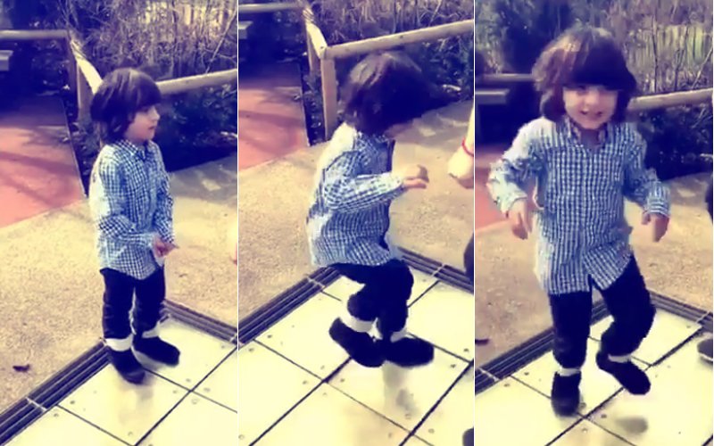 WATCH: AbRam’s ENERGETIC Moves Are Just Like Daddy Shah Rukh Khan