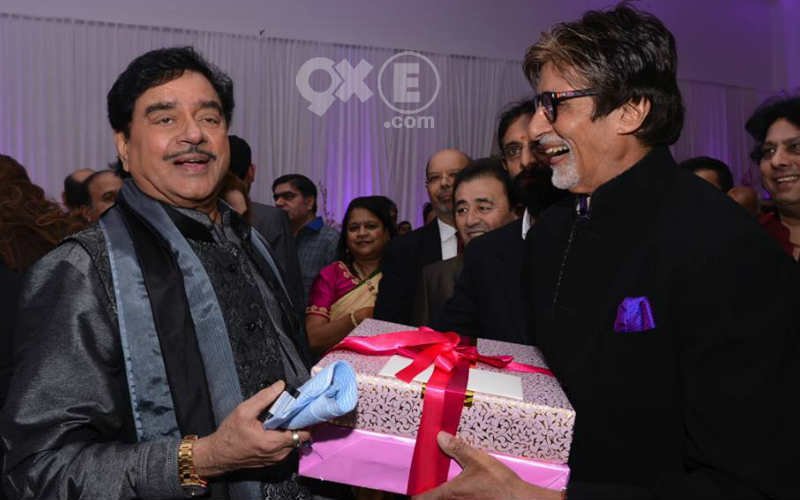 Sonakshi's Brother's Reception Bash Brings Bachchan And Shatru Closer