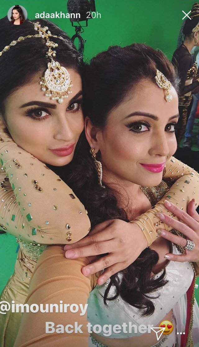 Adah Khan Porn - WHAT? Mouni Roy & Adaa Khan Are BACK To Being NAAGINS?