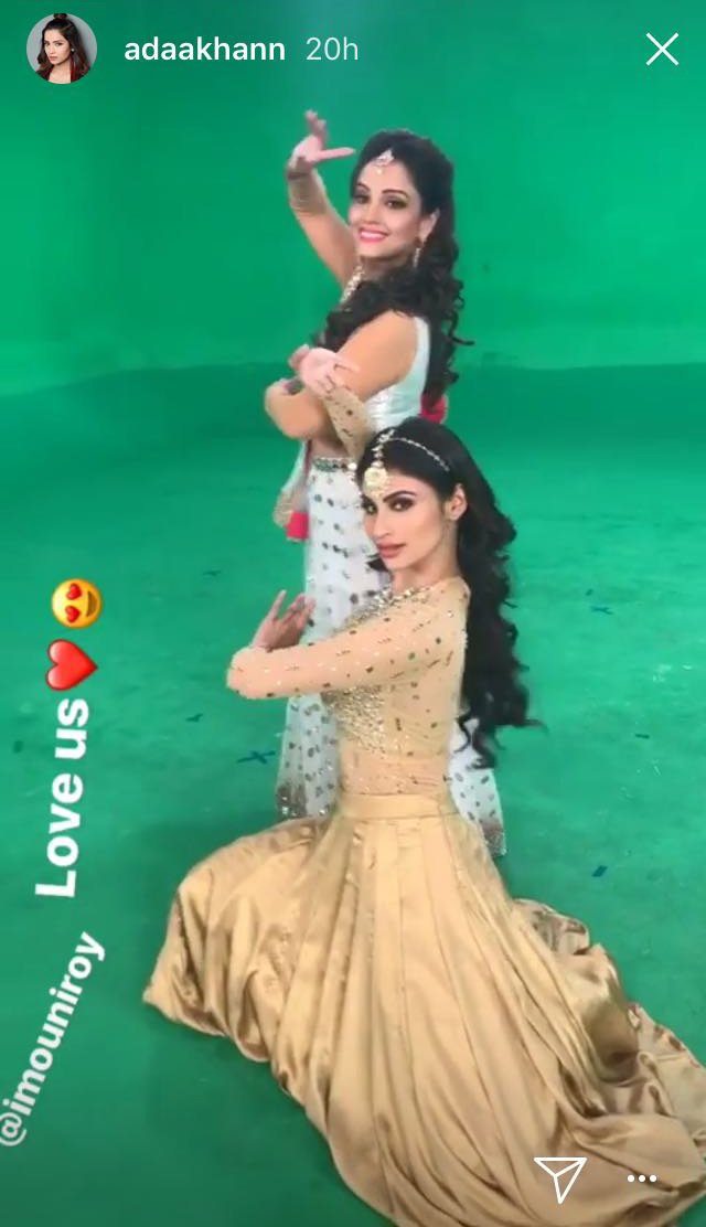 640px x 1112px - WHAT? Mouni Roy & Adaa Khan Are BACK To Being NAAGINS?