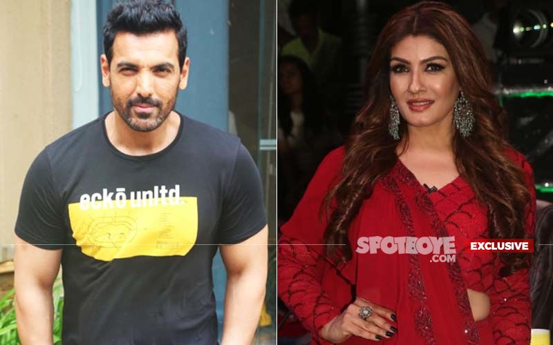 John Abraham Once Took Buddy Raveena Tandon For A Spin On His New Motorbike In Between A Dinner Party- EXCLUSIVE