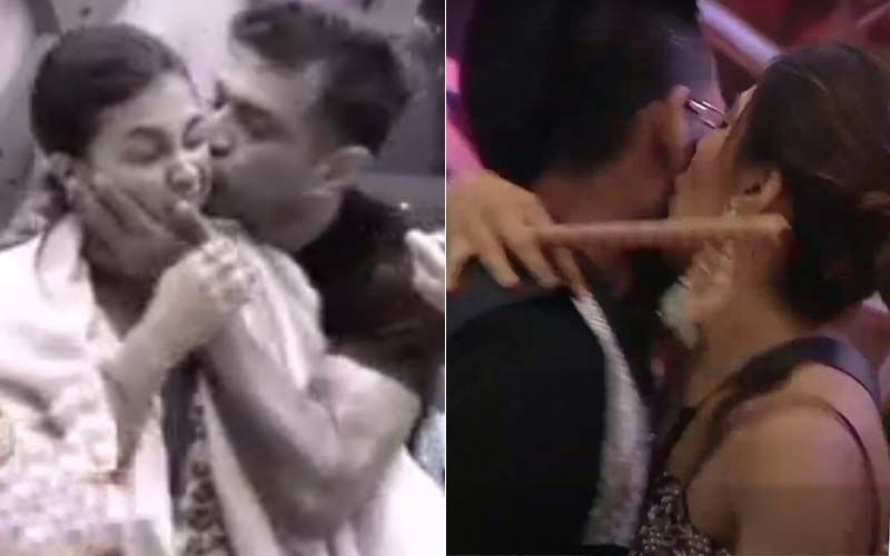 Bigg Boss 14 KISSING GAME: Eijaz Khan Kisses Pavitra Punia, Makes Her Blush; Nikki Tamboli Nominates Jaan Kumar Sanu For Forcefully Kissing Her