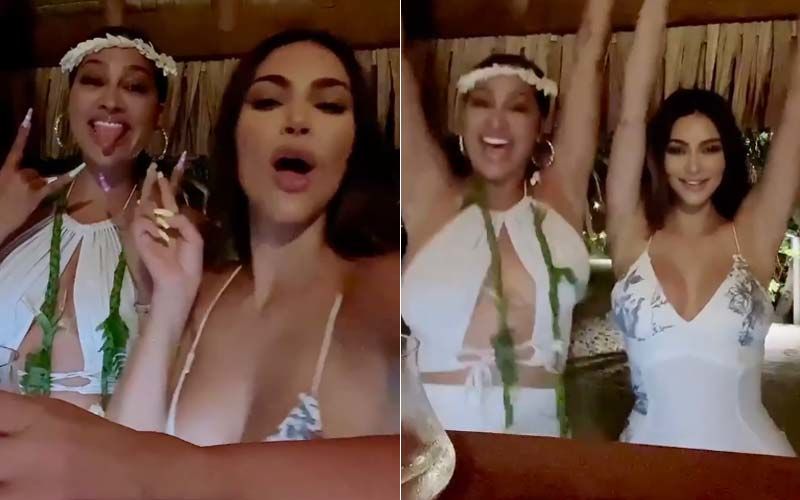 Kim Kardashian Tipsily Dances On Her 40th Birthday, Wonders If ‘Drinking’ Makes Her A Better Dancer- WATCH