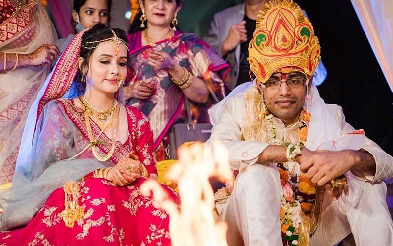 Murder 2 Actress Sulagna Panigrahi Ties The Knot With YouTuber Biswa Kalyan Rath -MARRIAGE PICTURES