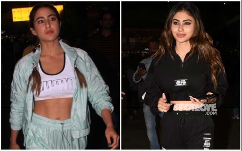 Sara Ali Khan And Mouni Roy Give Tips On How To Rock Tracksuits For Travel