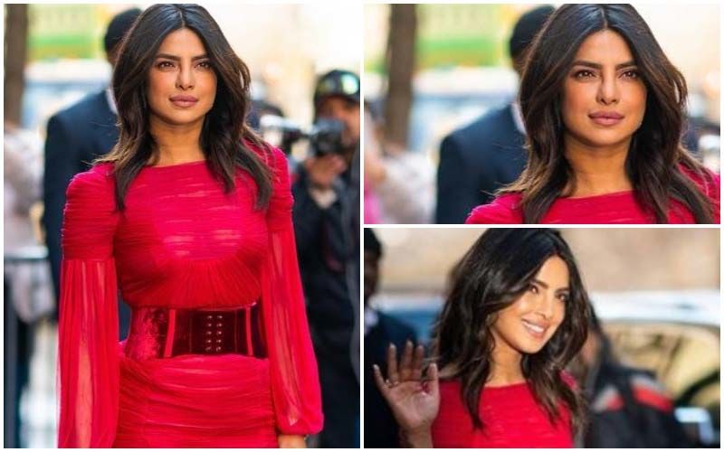 FASHION CULPRIT OF THE DAY: Priyanka Chopra Jonas, This Red Dress Is Not Fiercely Hot But Sign Of Danger!