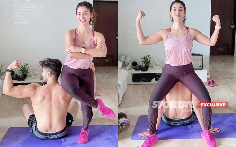 Debina Bonnerjee: 'Working Out At Home Will Be The New Normal For Me'- EXCLUSIVE Pictures With Gurmeet Chaudhary