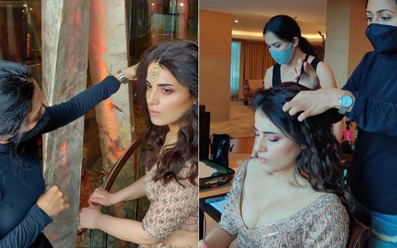 Angrezi Medium Actress Radhika Madan Gets Back To Work In Safety Gear; PICS From Her Latest Photo Shoot INSIDE