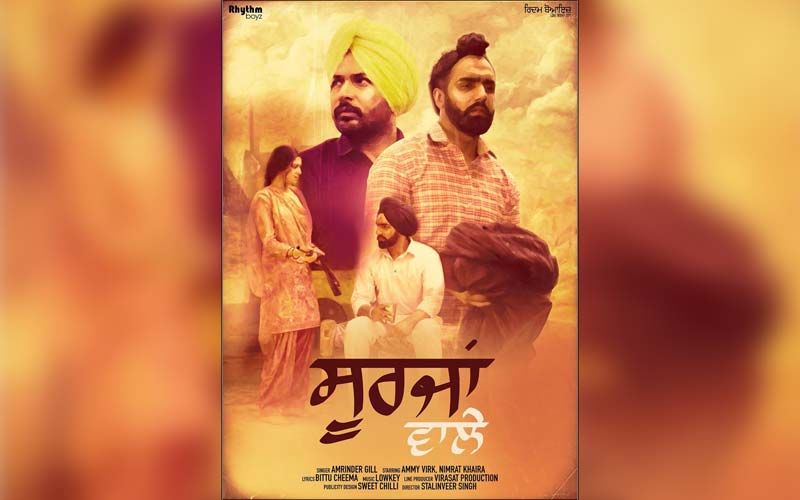 Amrinder Gill Shares Poster Of His New Song On Farmers