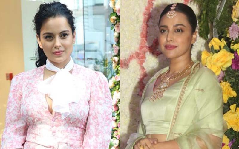 Kangana Ranaut Shares ‘Class And Crass’ Tweet To Tease Swara Bhasker, Says ‘Thoda Toh Swara Ji Ko Chheda Jaaye’; Here’s How The Latter Reacted