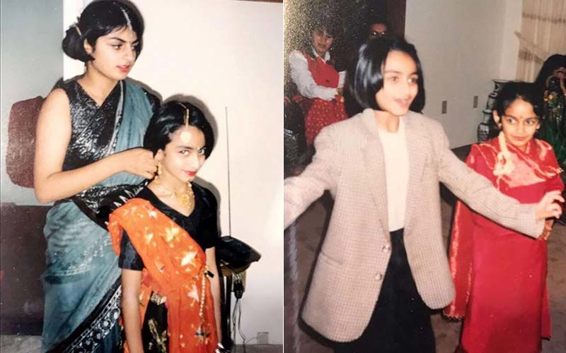 Xnxx Garl Noor Bajwa - Sibling Goals! Neeru Bajwa Takes A Trip Down Memory Lane With Rubina And  Sabrina Bajwa; Shares