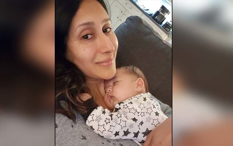 Teejay Sidhu Shares A Pic With Baby Number 3 Clicked Right After Birth; It's Endearing To See Baby And Mommy Striking Same Pose