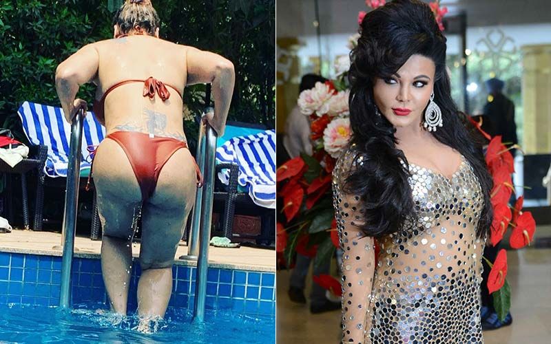 Rakhi Sawant Posts Picture Of A Bikini Clad Girl, Asks Fans To Guess Who Is She?