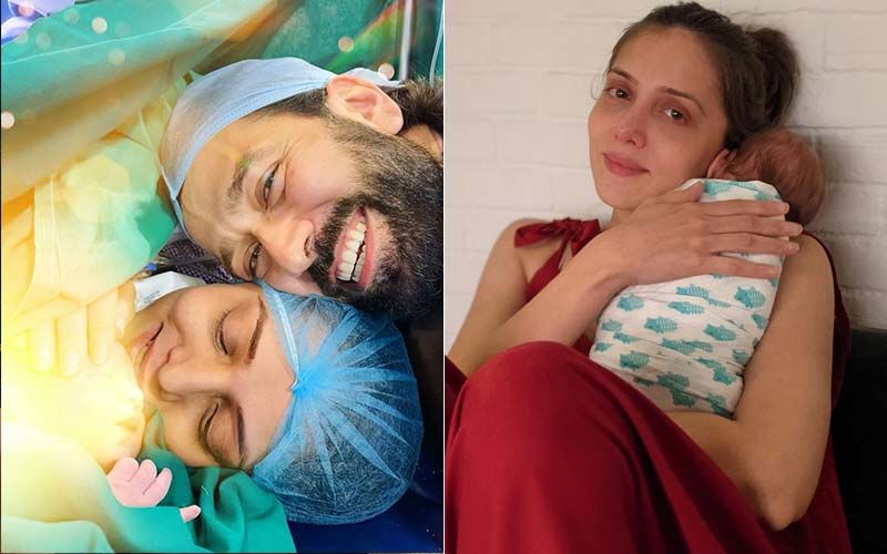 Nakuul Mehta's Wife Jankee Opens Up On Giving Birth To Her Son Via Cesarean; Shares Pictures Of Son Sufi From The Operation Table