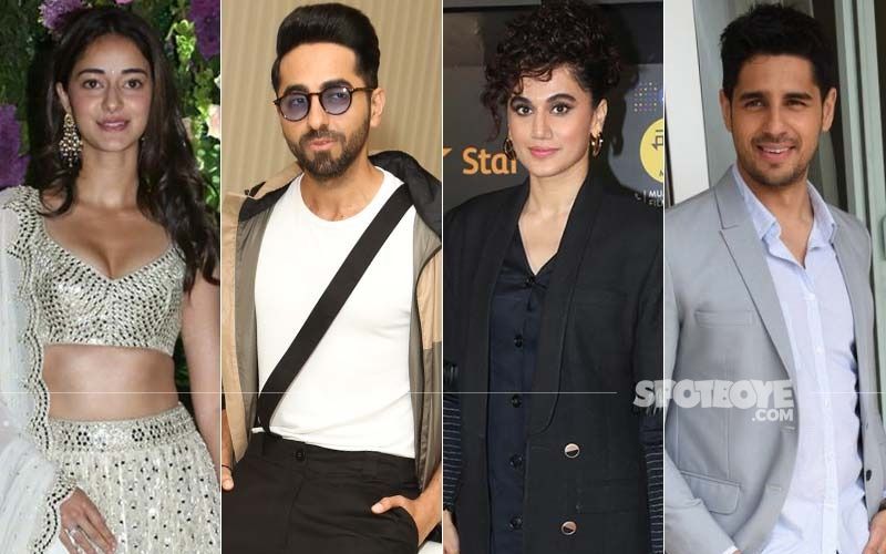 Ananya Panday, Ayushmann Khurrana, Taapsee Pannu And Sidharth Malhotra: It’s Black-And-White Over Colours For These Actors