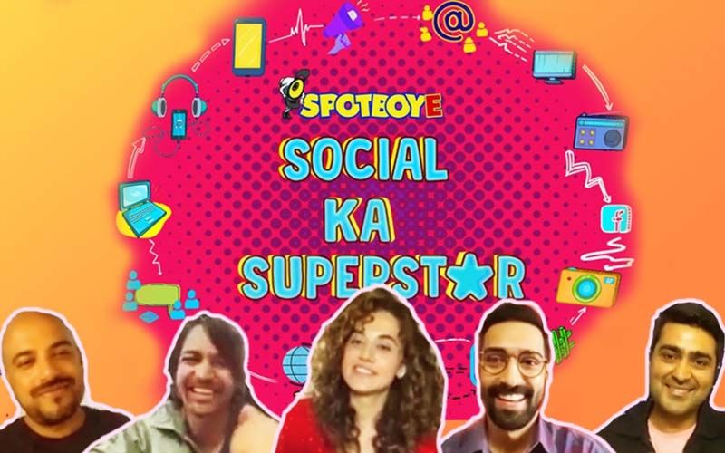 SpotboyE Launches ‘Social Ka Superstar’: ‘Haseen Dillruba’ Taapsee Pannu, Vikrant Massey And Harshvardhan Rane Make TOP SECRET Social Media Disclosures - VIDEO