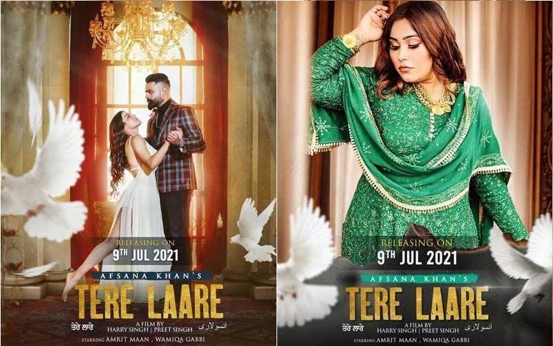 New Song Alert: Afsana Khan’s 'Tere Laare' Ft. Amrit Maan And Wamiqa Gabbi Exclusive On 9X Tashan