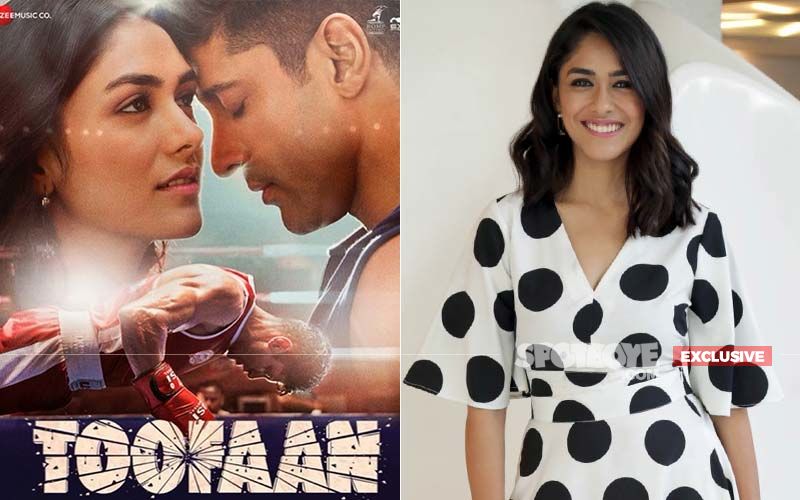 Toofaan Actress Mrunal Thakur: ‘I Want To Explore The Directorial Side Of Farhan Akhtar Now’- EXCLUSIVE VIDEO