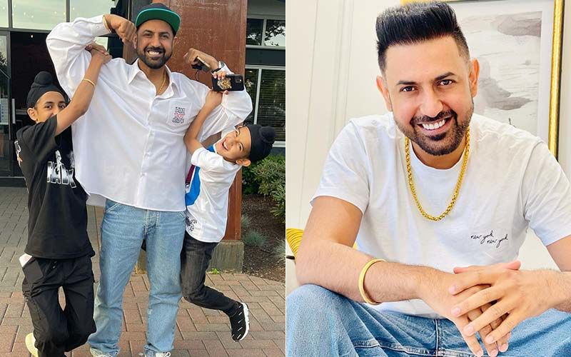 Gippy Grewal’s Recent Reel Video With His Sons Ekom And Shinda Is The Cutest Thing On The Internet Today