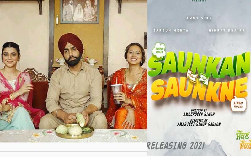 Saunkan Saunkne: Ammy Virk, Sargun Mehta And Nimrat Khaira Starrer Gets A Release Date; Read More
