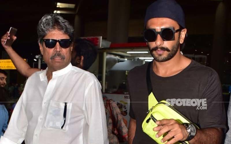 AWKWARD! Ranveer Singh-Kapil Dev's 'Kissing' Picture At The Red Carpet Premiere Of 83 Goes Viral; Duo's Bromance Is Unmissable -VIDEO INSIDE